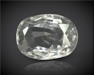 White Zircon Natural Certified 2.93 carats (DIN 90220 )
